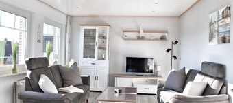 Our modern 87 square meter vacation apartment in the Ostermarsch district of Norden.