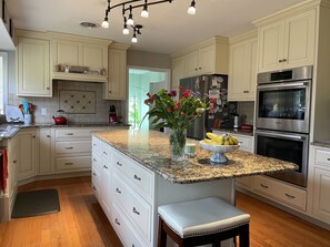 Fridge, microwave, oven, stovetop - Beautiful & Beloved Home Minutes from Penn State.  Private & quiet neighborhood. (State College)