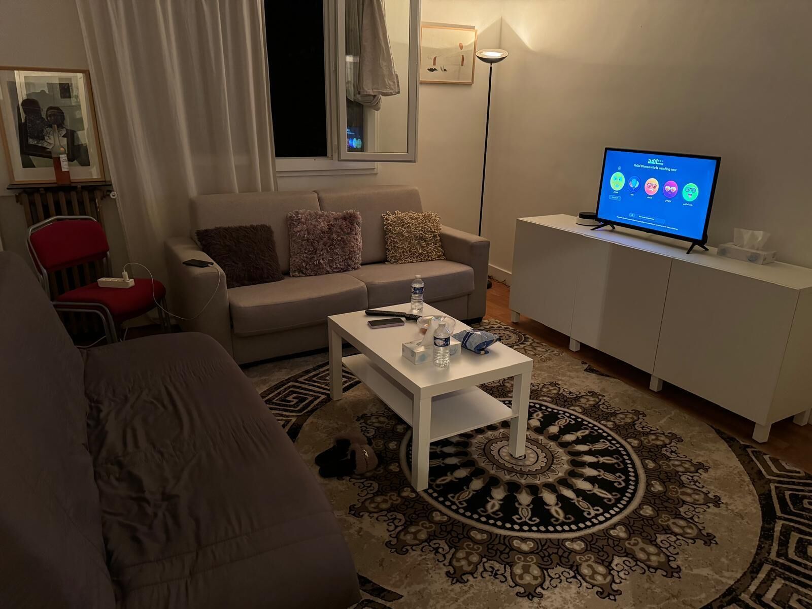 Área de sala de estar