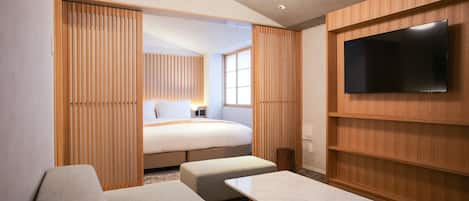 Habitación Premium con 1 cama matrimonial o 2 individuales | Ropa de cama de alta calidad y edredón