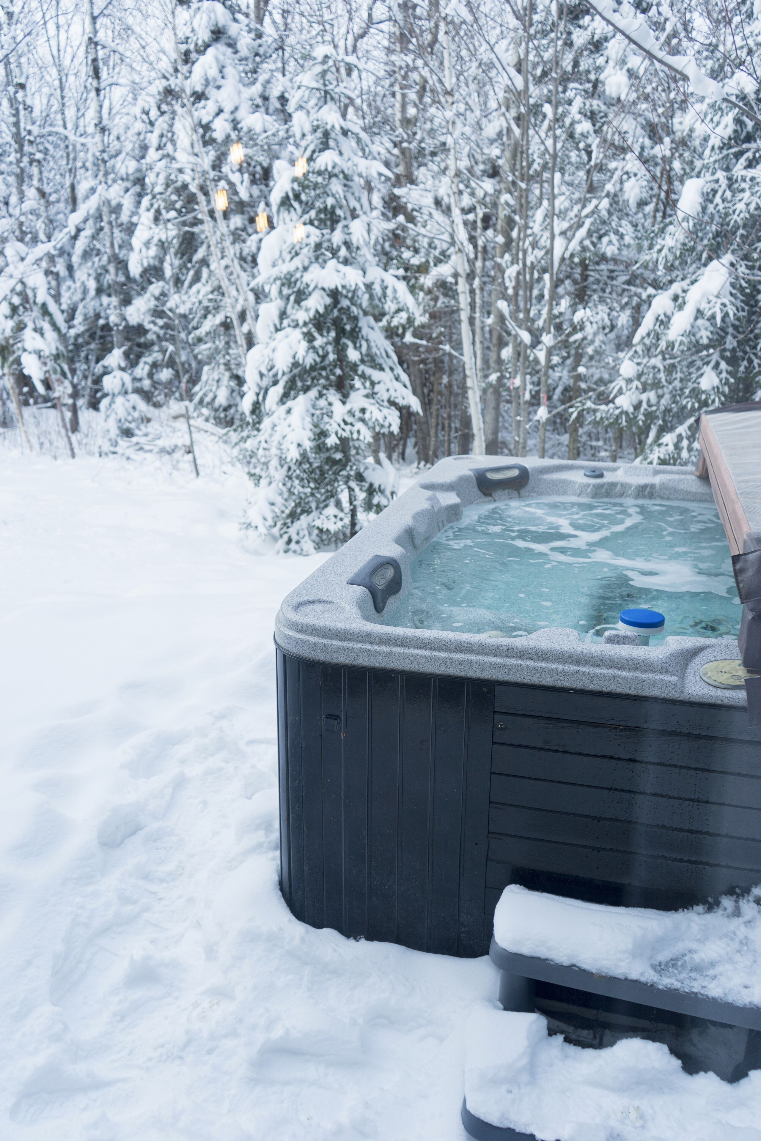 Bain à remous extérieur