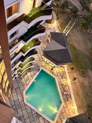 Outdoor pool - The Destination (Abuja)