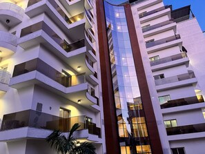 Façade de l’hébergement