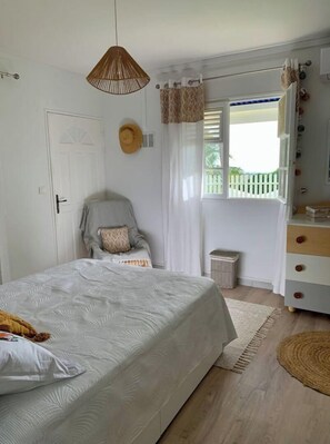 2 soverom, strykejern/-brett, wi-fi (inkludert) og sengetøy