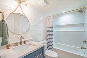 Shower, towels