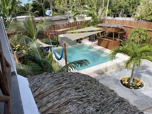 Vue sur le complexe touristique