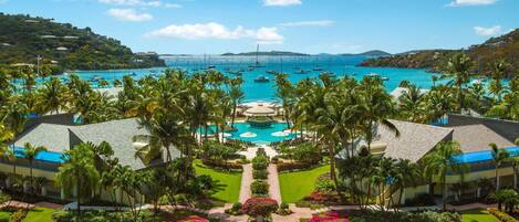 屋外プール、温水プール