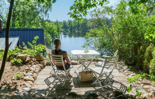 Lovely home in Munka-Ljungby with WiFi