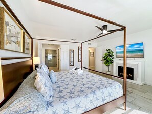 5 habitaciones, escritorio y tabla de planchar con plancha 