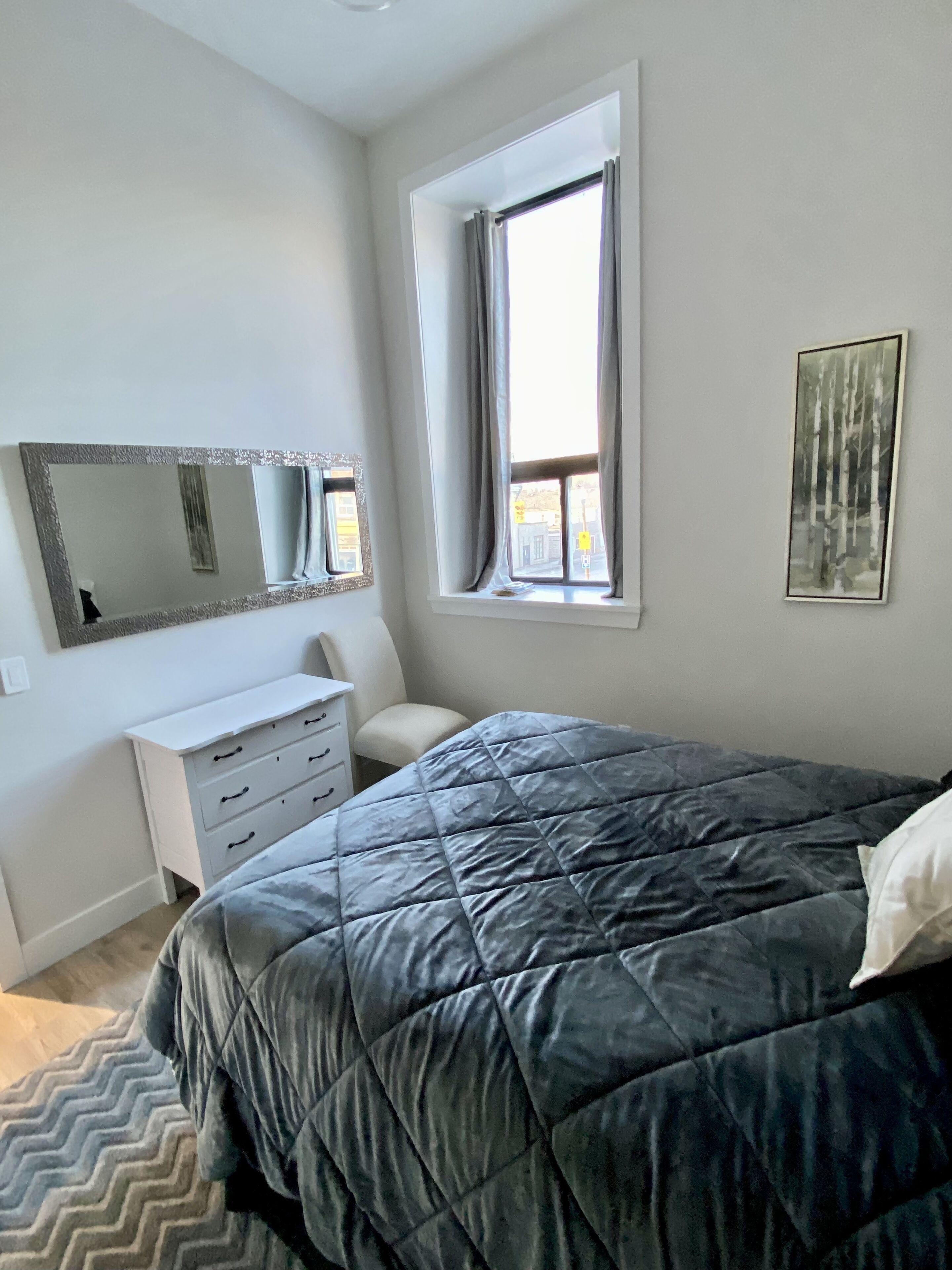 2 bedrooms, in-room safe, iron/ironing board, WiFi