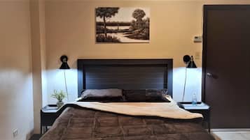 Basic Condo | 1 bedroom, individually furnished, desk, laptop workspace