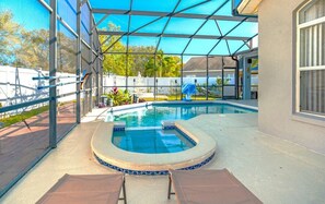 Pool - Ohana reunion House of Magic! 5BD/3.5B, Pool/SPA (Davenport)