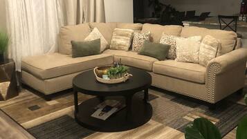 TV connectée, cheminée