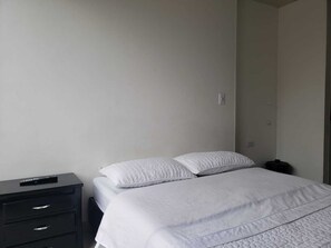 Hypo-allergenic bedding, individually furnished, soundproofing