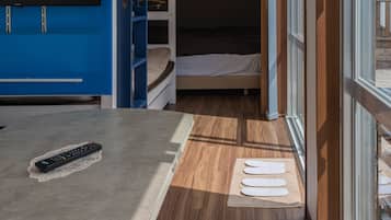 Premium bedding, individually furnished, free WiFi, bed sheets