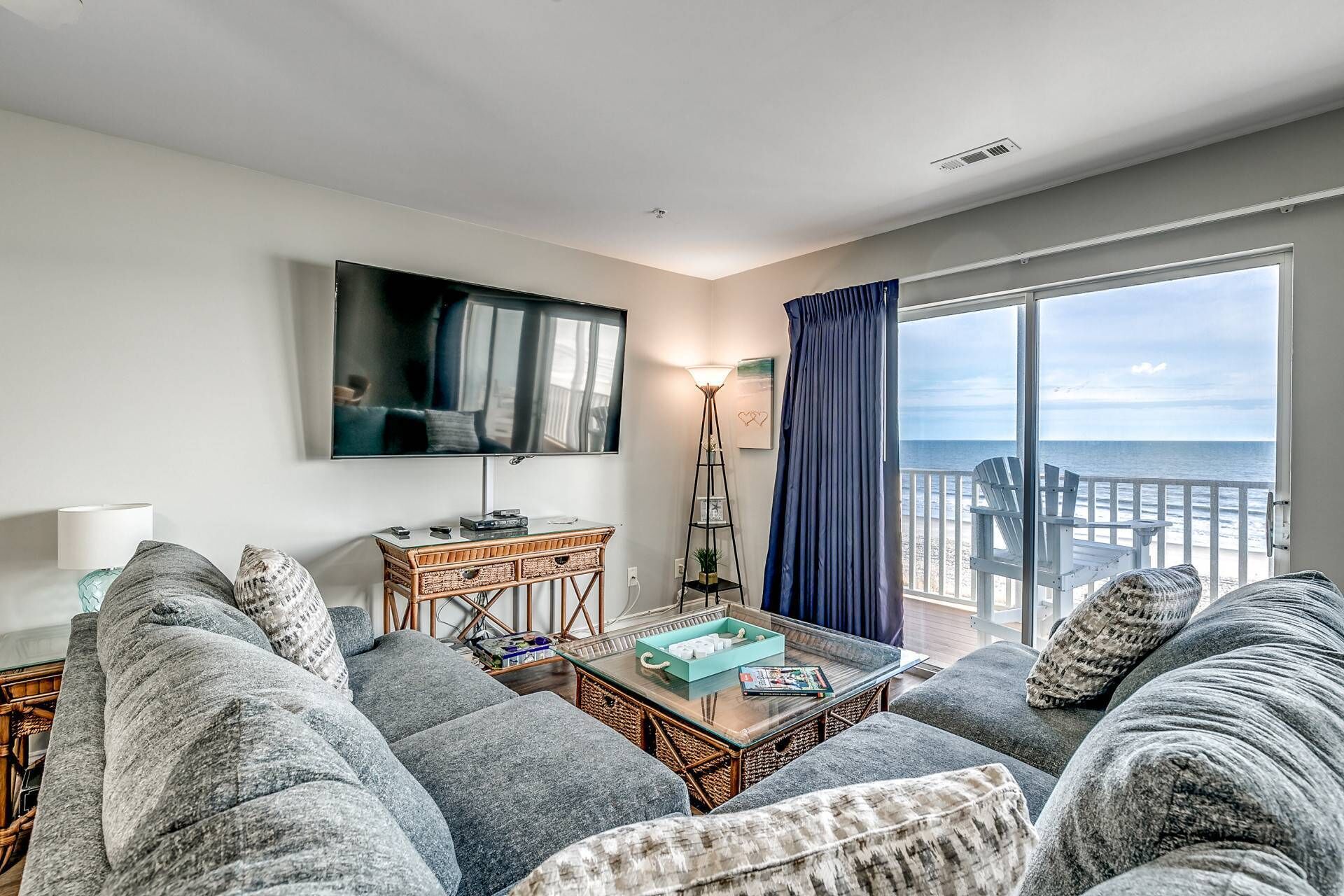 Stunning Two-Story 3,000 Sq Ft Oceanfront Condo with Game Room at Ambassador Villas