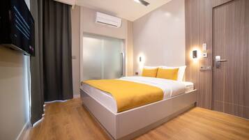 1 habitación y ropa de cama de alta calidad