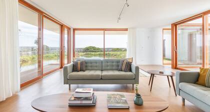 Where the coast meets the peaceful countryside