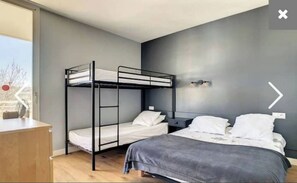 1 slaapkamer, beddengoed