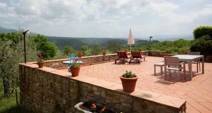 Romantic Barn with private terrace. External shared spaces: pool, garden, bbq