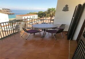 Appartement, 2 slaapkamers, uitzicht op zee | Balkon