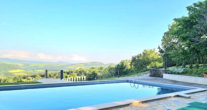 Podere Colombaio - Verbena chalet in historical Podere in Val d'Orcia