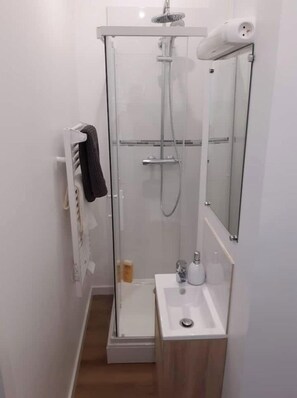 Shower, hair dryer, towels, soap - Amiens magnificent Frida apartment (Amiens)