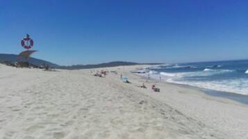 Beach nearby, sun-loungers