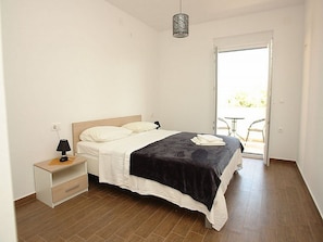Double Room (Premium Double Room with Balcony and ) | 3 bedrooms, free cribs/infant beds - Pansion Jurko (Pag)
