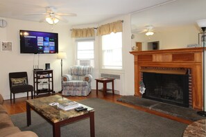 Smart TV, DVD player, foosball, table tennis