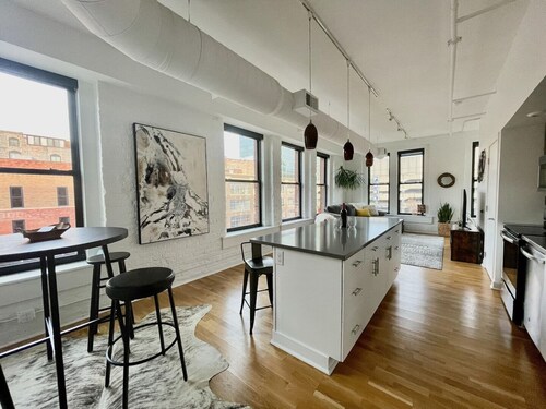 A luxurious, historic loft in the heart of the Old Market