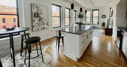 A luxurious, historic loft in the heart of the Old Market