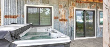 Bain à remous extérieur