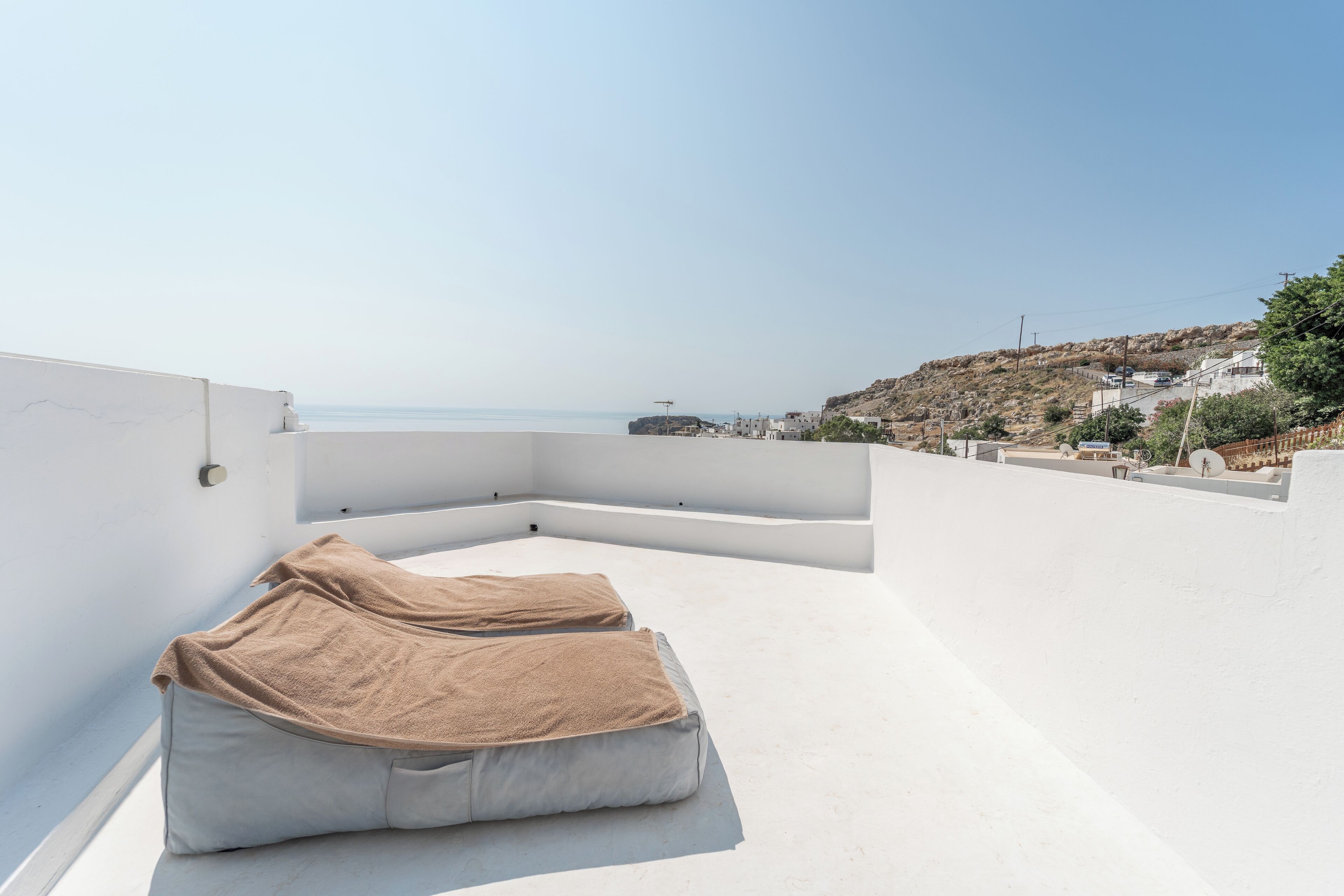 Traditional Suite with Terrace and Sea View | Terrasse/patio