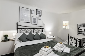 1 bedroom, iron/ironing board, travel crib, free WiFi