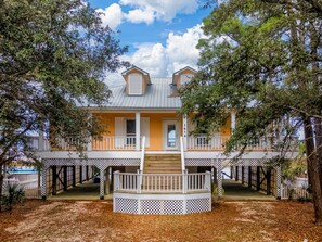House, 3 Bedrooms | Exterior - Screamin' Peace 1614 Cadillac 3 Bedroom Home by RedAwning (Dauphin Island)