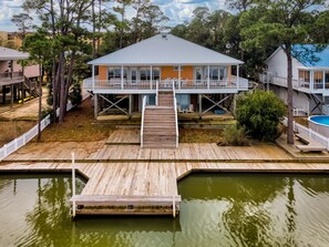 House, 3 Bedrooms | Exterior - Screamin' Peace 1614 Cadillac 3 Bedroom Home by RedAwning (Dauphin Island)