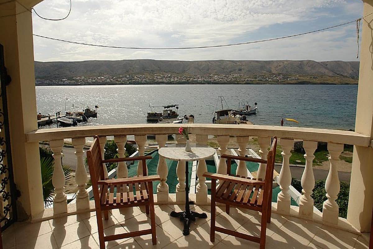 Habitación doble (Double Room with Balcony and Sea View) | Balcón