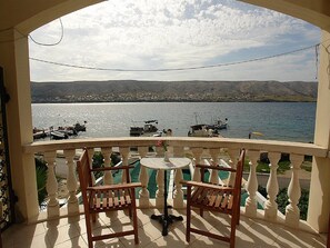 Habitación doble (Double Room with Balcony and Sea View) | Balcón
