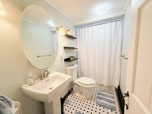 Bathroom - Charming Beachside Retreat – Walk to Sea Street Beach! (Dennis Port)