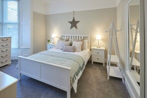 1 bedroom, iron/ironing board, travel crib, free WiFi