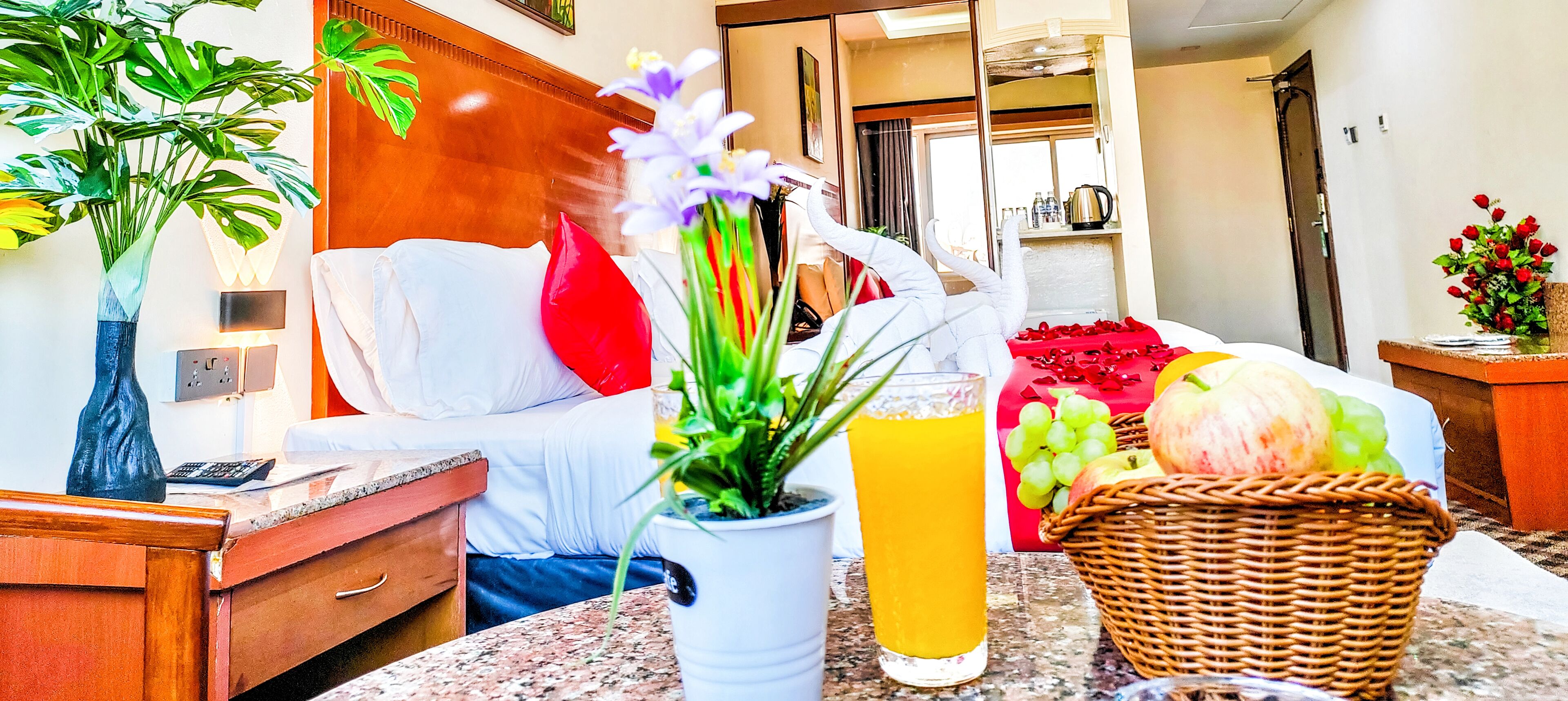 Memory-foam beds, minibar, in-room safe, individually decorated