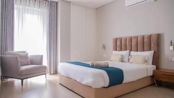 1 soverom, strykejern/-brett, wi-fi og sengetøy