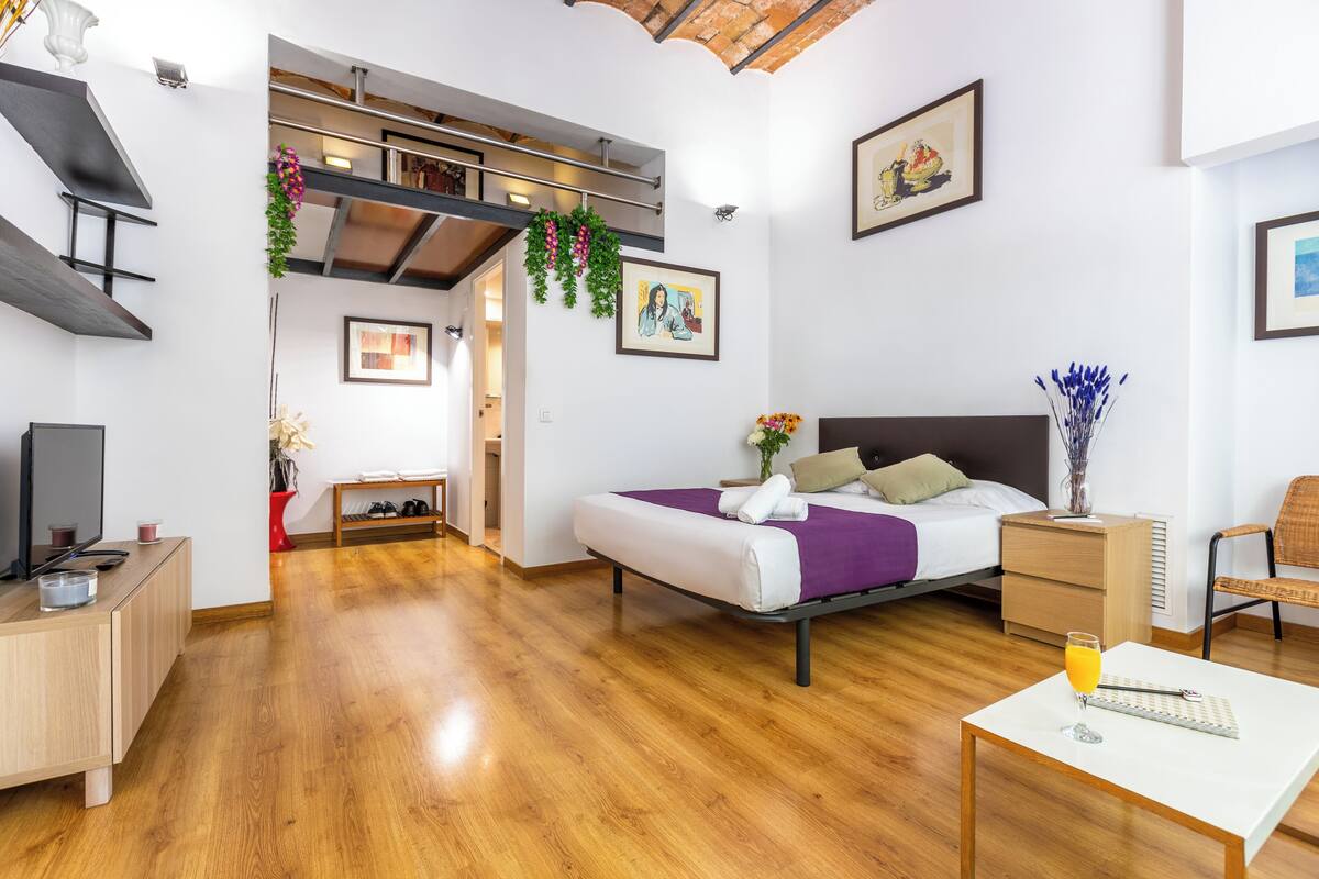 Standaard loft | 1 slaapkamer, een kluis op de kamer, een strijkplank/strijkijzer