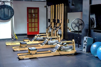 Gym at Sherry Frontenac Oceanfront Hotel