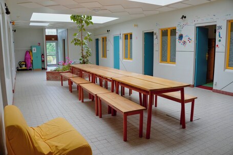 Zona de estar. Auberge de Jeunesse HI Belle-Île-en-Mer