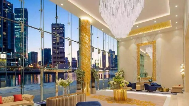 Reception - Stunning 2BR with Balcony-Canal View (Dubai)