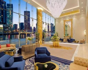 Reception - Stunning 2BR with Balcony-Canal View (Dubai)