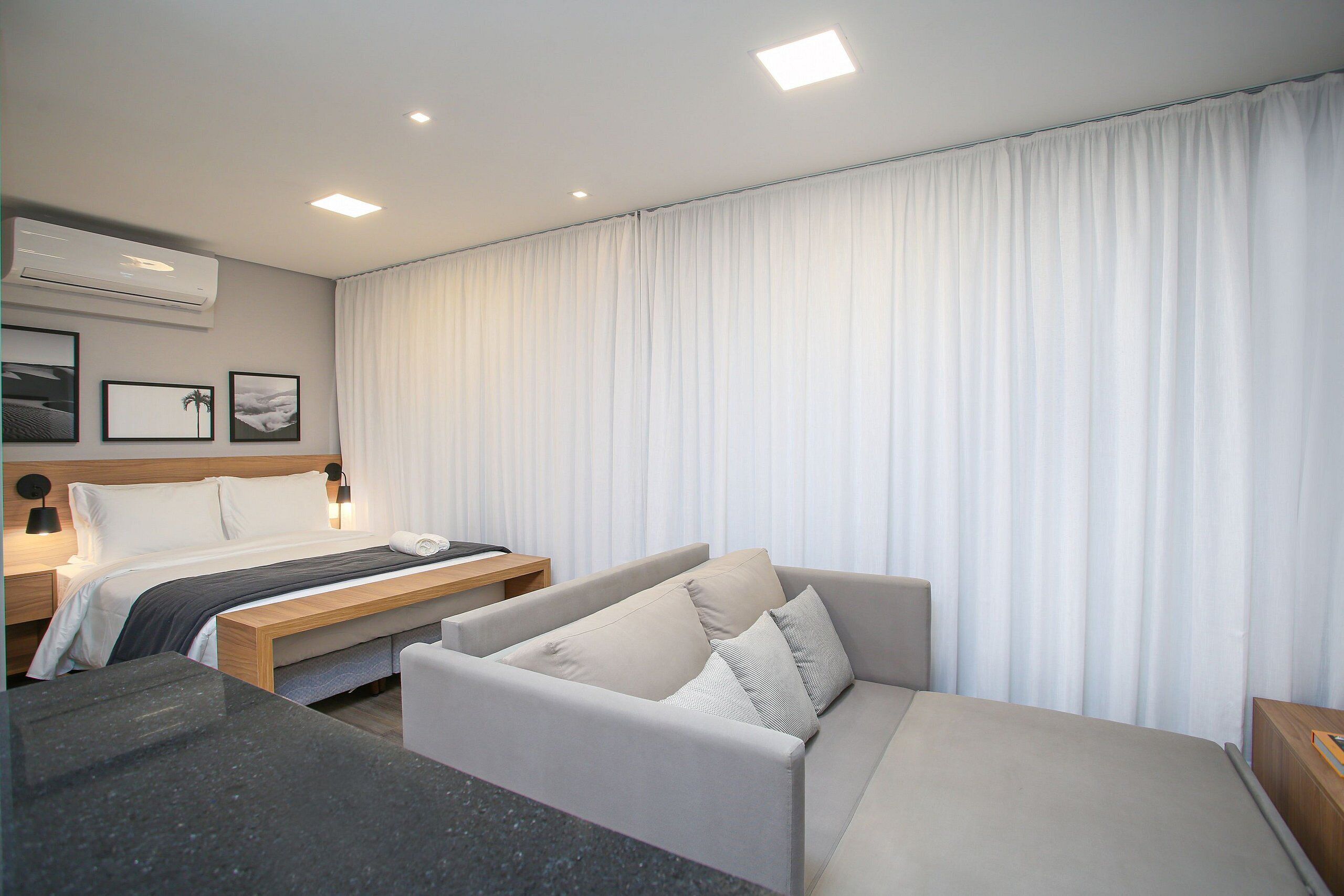 40-inch TV with satellite channels