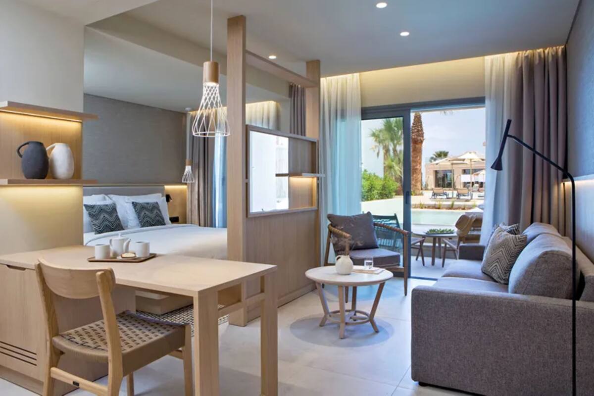 Premium bedding, down duvets, memory-foam beds, in-room safe